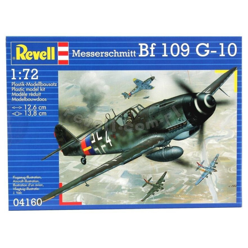 REVELL 1/72 MESSERSCHMITT Bf 109 G-10    (04160)