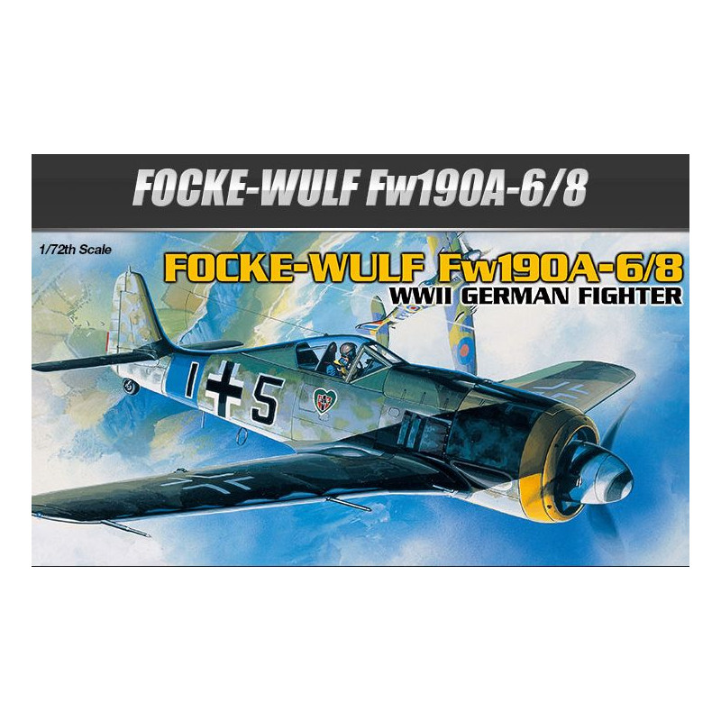 ACADEMY 1/72 FOCKE-WULF Fw               190A-6/8(12480)