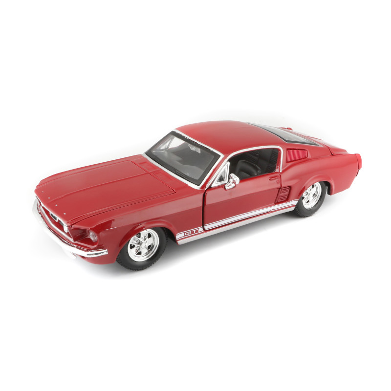 MAISTO 1/24 FORD MUSTANG GT "1967        czerwony