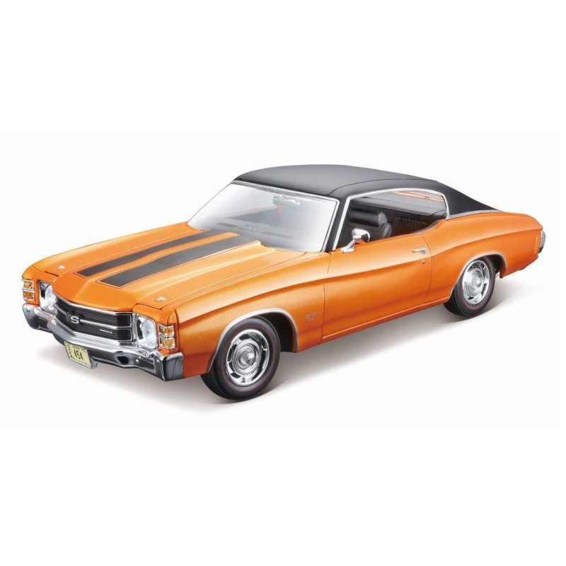 MAISTO 1/18 CHEVROLET CHEVELLE™ SS™ 454  SPORT COUPE "1971 pomarańczowy