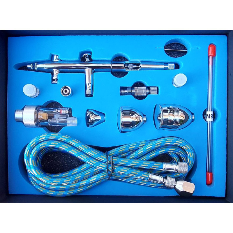 MG AEROGRAPH TG-186K + 0,3 / 0,5 / 0,8 mm nozzle with needle ( without logo )