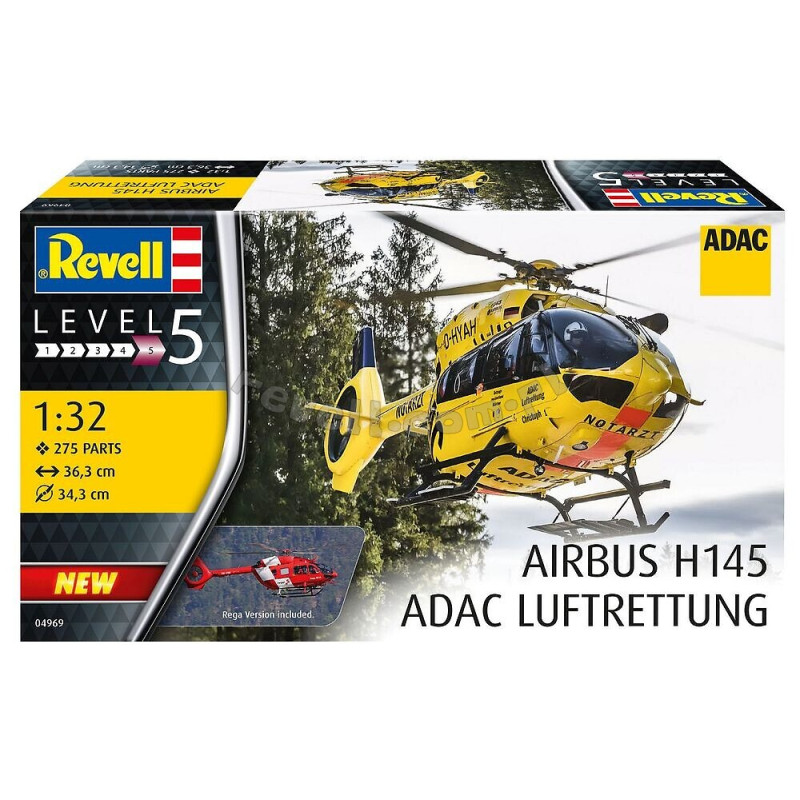 REVELL 1/32 AIRBUS H145 ADAC LUFTRETTUNG (04969)