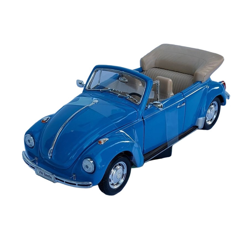 WELLY 1/24 VOLKSWAGEN BEETLE CABRIO blue