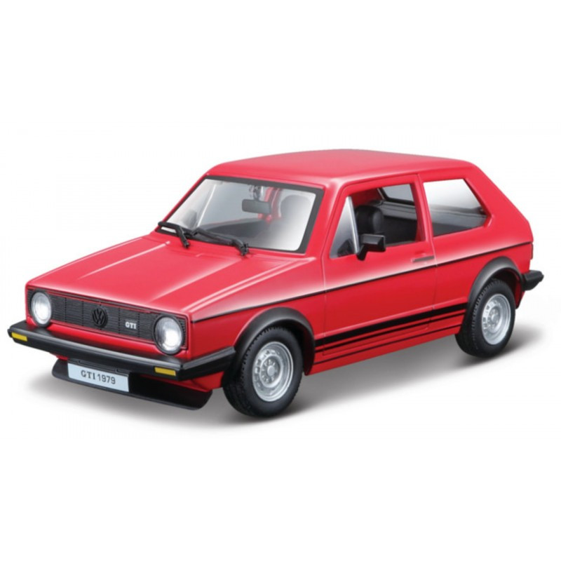 Bburago 1/24 VOLKSWAGEN GOLF MK1 GTI '1979 červená (18-21089RD)