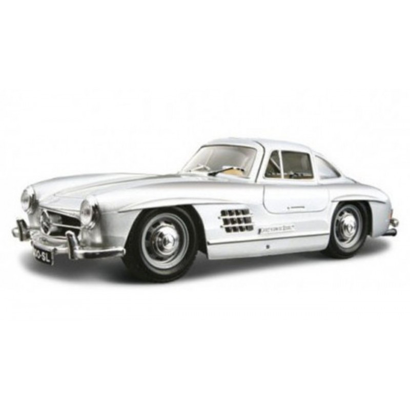 Bburago 1/24 MERCEDES-BENZ 300 SL "1954  silver (18-22023SL)