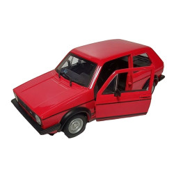 Bburago 1/24 VOLKSWAGEN GOLF MK1 GTI '1979 červená (18-21089RD)