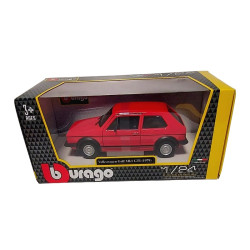 Bburago 1/24 VOLKSWAGEN GOLF MK1 GTI '1979 červená (18-21089RD)