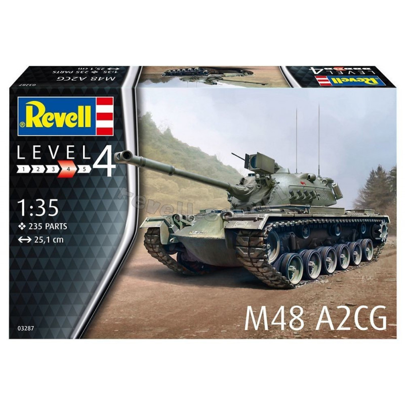 REVELL 1/35 M48 A2CG 03287