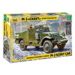 ZVEZDA 1/35 SCOUT CAR M3...