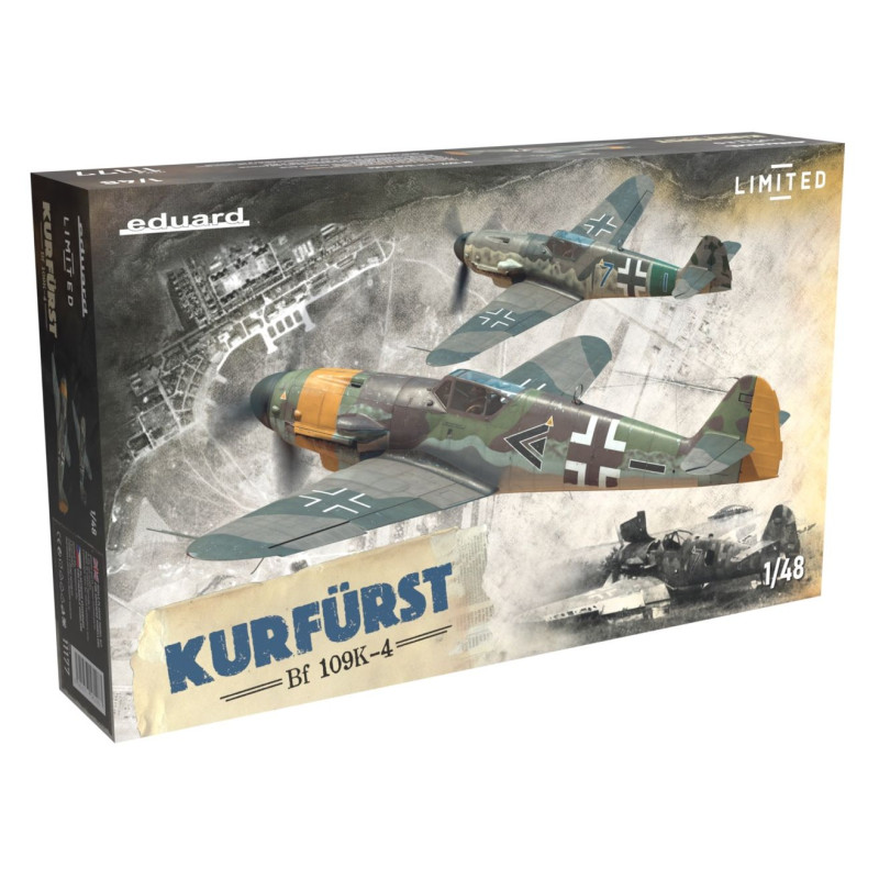 EDUARD 1/48 KURFÜRST Bf 109K-4 (11177)   + cążki gratis