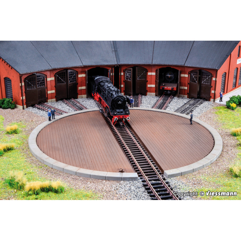 KIBRI 39456 H0 RAILROAD TURNTABLE