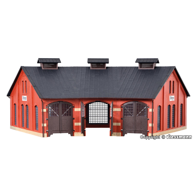 KIBRI 39452 H0 FAN LOKOMOTIVNÍ DEPO OTTBERGEN