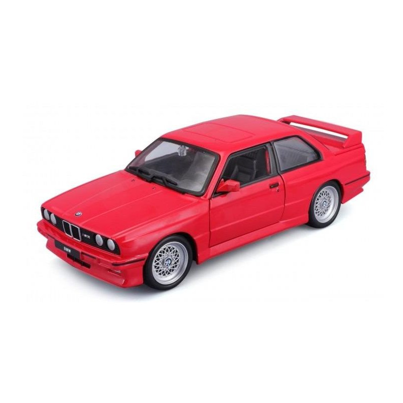 Bburago 1/24 BMW M3 (E30) 1988 červená (18-21100)