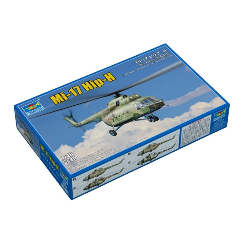 TRUMPETER 1/48 MI-17 HIP-H Polish painting (05814)