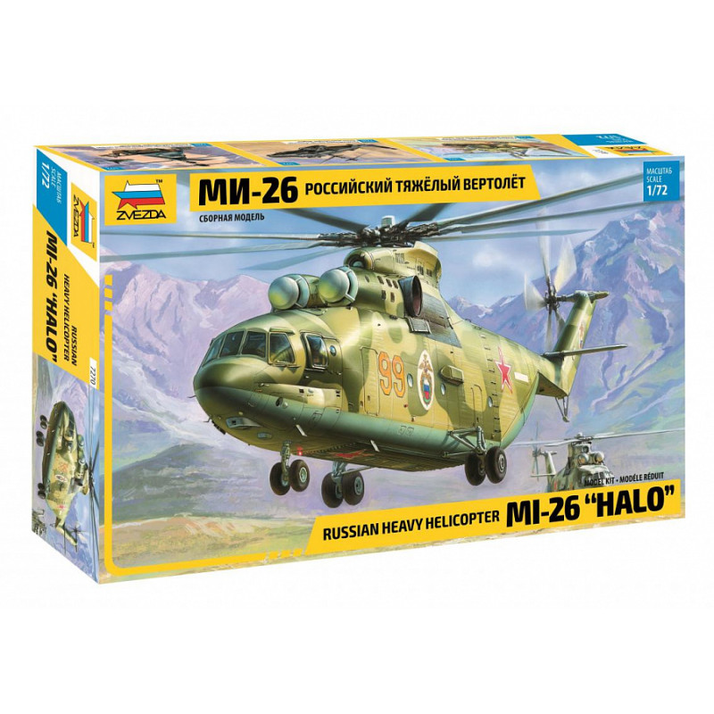 ZVEZDA 1/72 VRTULNÍK MI-26 "HALO" (7270)