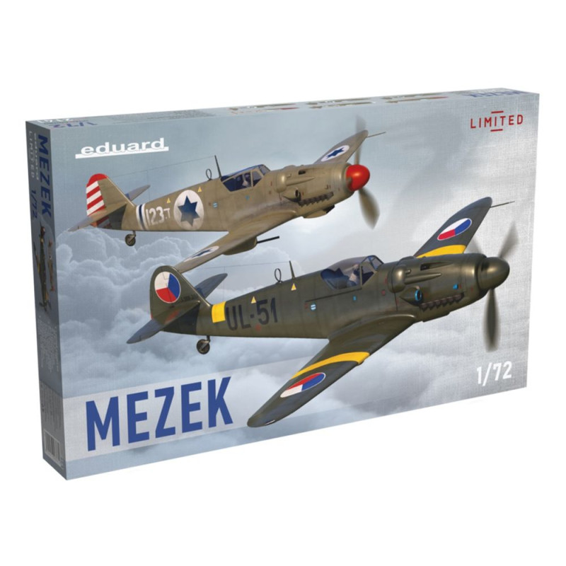 EDUARD 1/72 MEZEK Avia S-199 DUAL COMBO  (2141) + cążki gratis