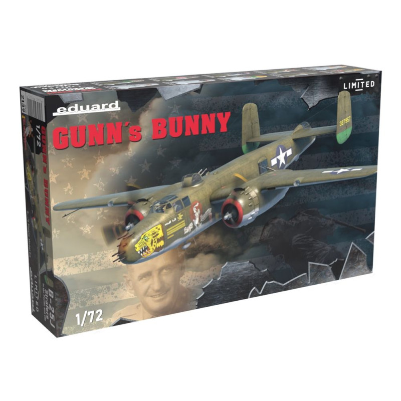 EDUARD 1/72 GUNNs BUNNY B-25J Mitchell (2139)