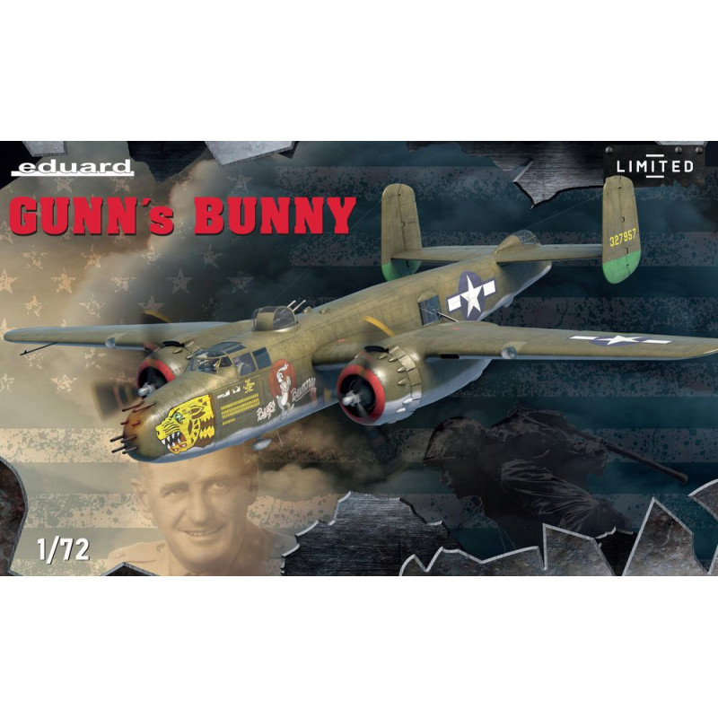 EDUARD 1/72 GUNNs BUNNY B-25J Mitchell (2139)