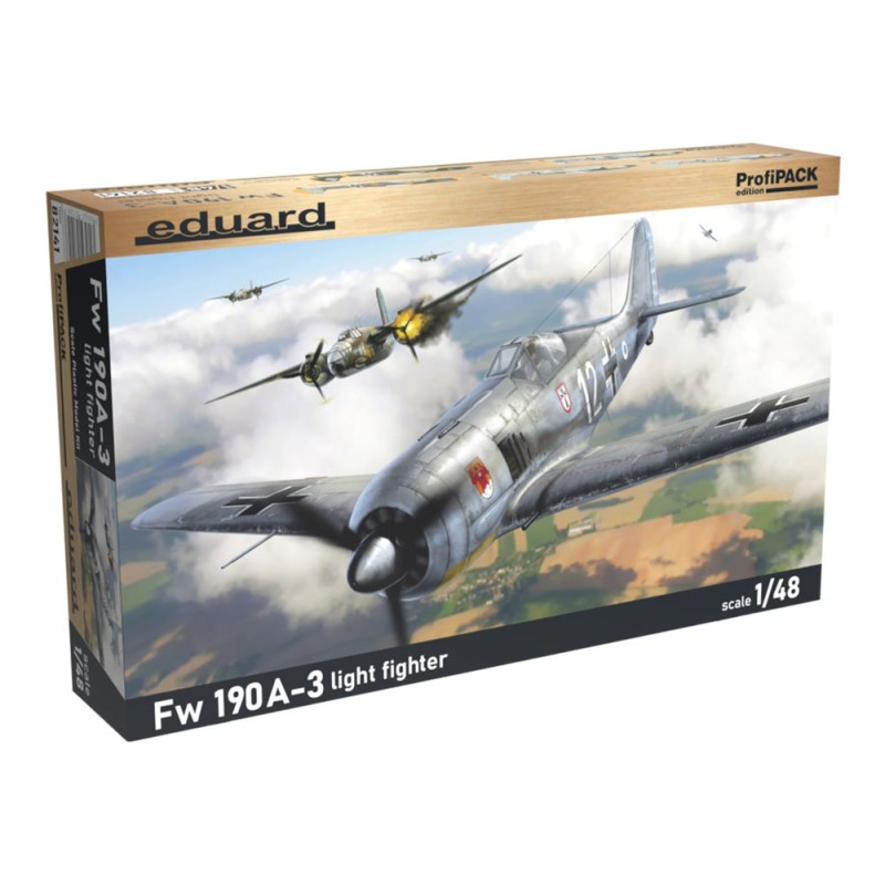 EDUARD 1/48 FOCKE-WULF Fw 190A-3 light   fighter (82141)