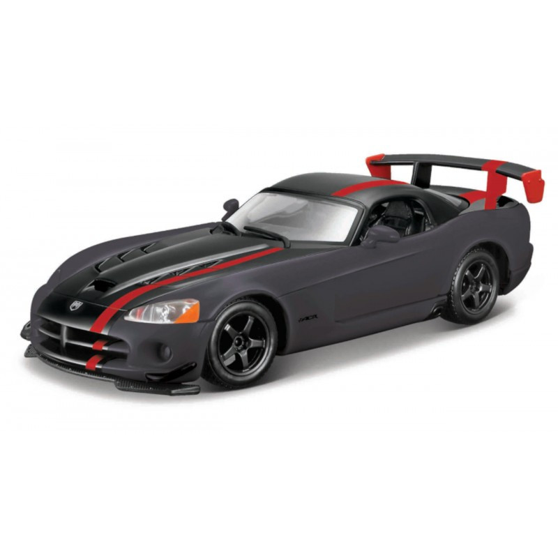 Bburago 1/24 DODGE VIPER SRT 10 ACR šedá (18-22114)