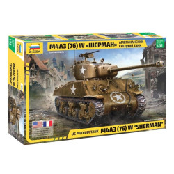 ZVEZDA 1/35 US MEDIUM TANK...