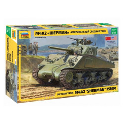 ZVEZDA 1/35 M4A2 SHERMANN...