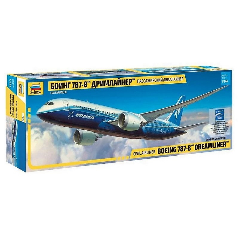 ZVEZDA 1/144 BOEING 787 DREAMLINER       (7008)