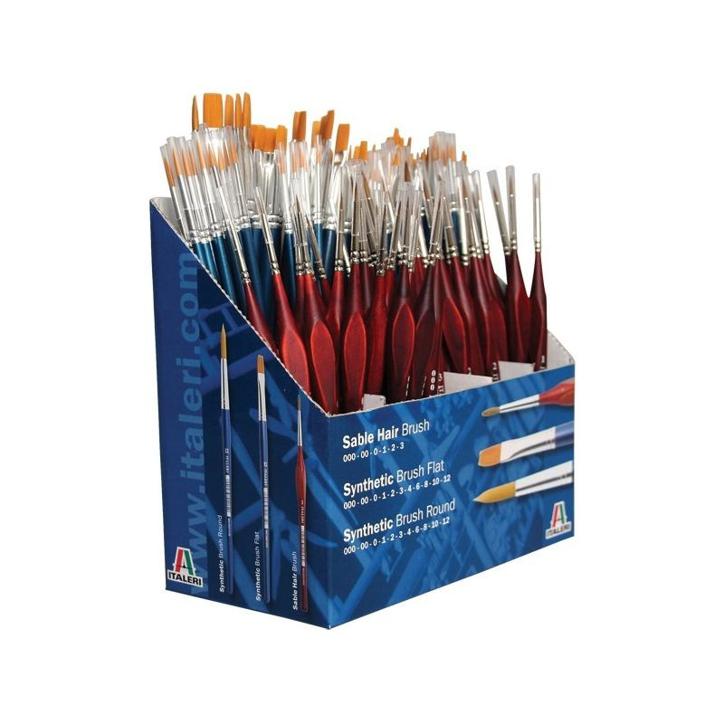 ITALERI SYNTHETIC BRUSH FLAT 2 (52225)