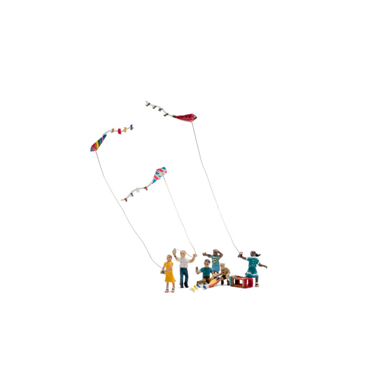 WOODLAND A1937 H0 FIGURES - KITE FUN