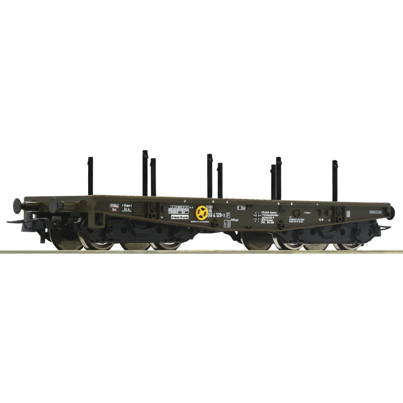 ROCO 76391 GOODS WAGON PLATFORM BW ep.V