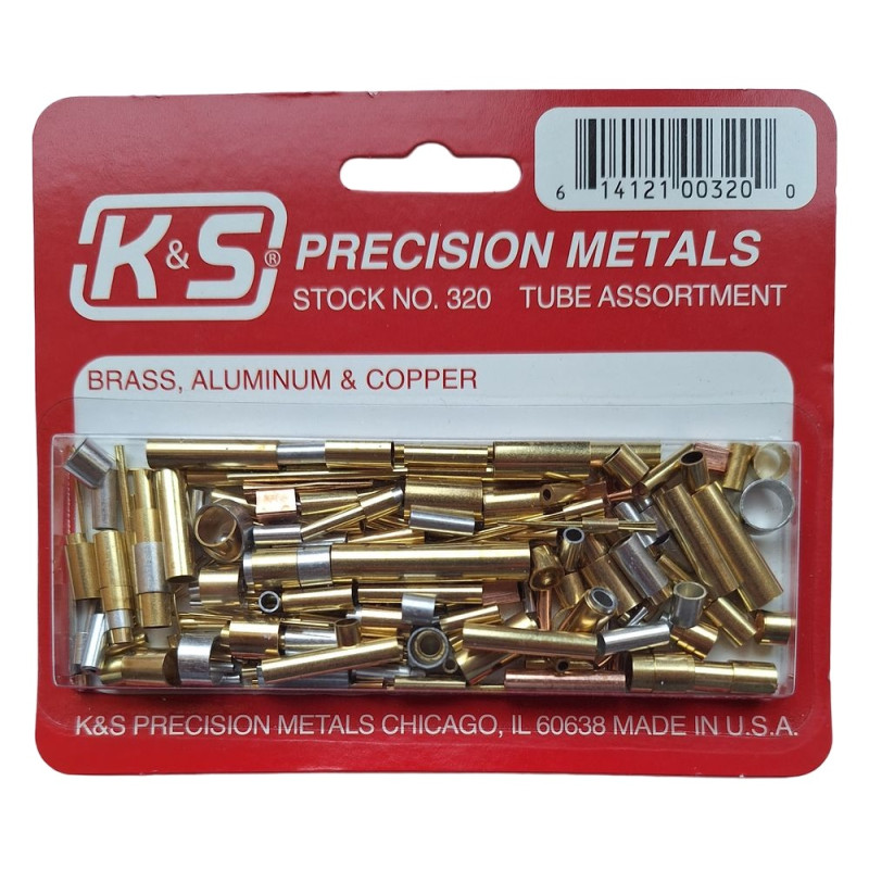 K&S TUBE SET - aluminum, brass, copper (54320)
