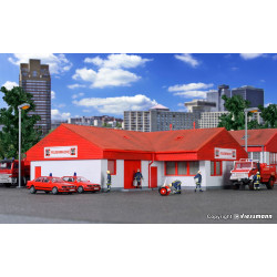 KIBRI 39220 H0 FIRE STATION
