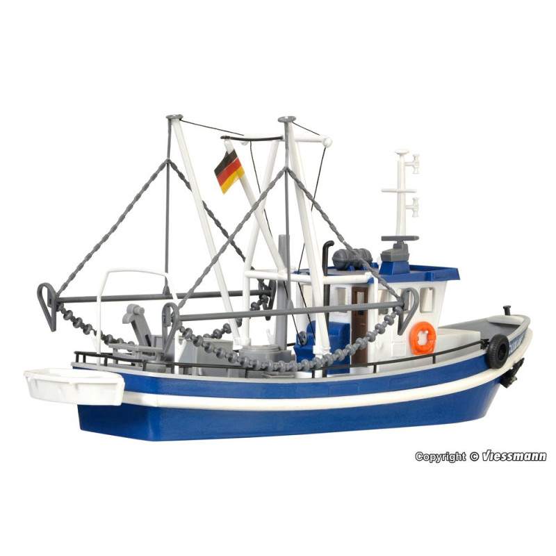 KIBRI 39161 H0 FISHING BOAT CUX 16