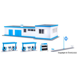 KIBRI 38541 H0 FUEL STATION ARAL