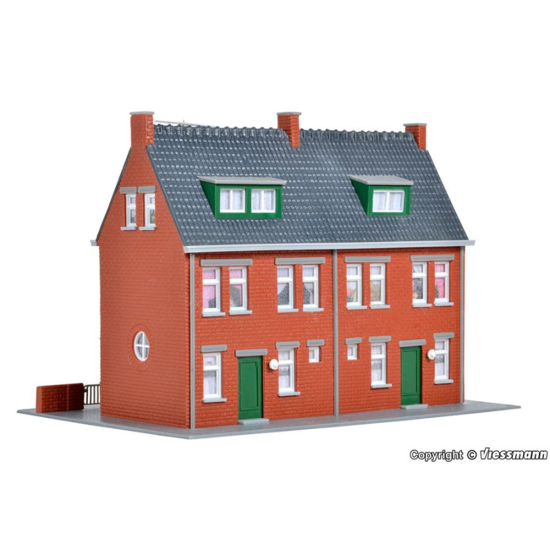 KIBRI 38323 H0 SEMI-DETACHED HOUSE