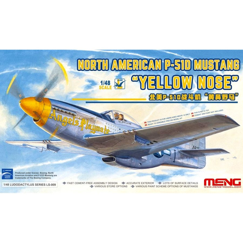 MENG 1/48 P-51D MUSTANG "Yellow Nose" (LS009)