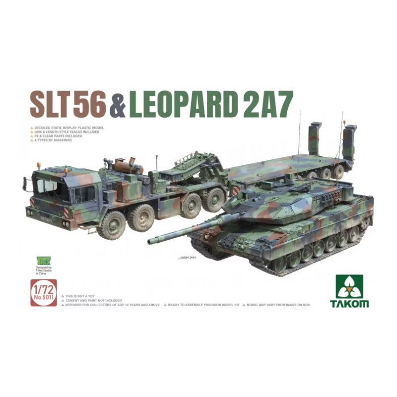 TAKOM 1/72 SLT56 & LEOPARD 2A7 (TAK5011)