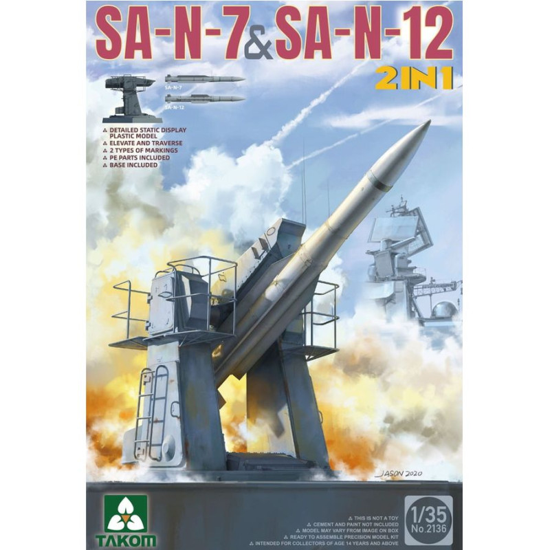 TAKOM 1/35 SA-N-7 & SA-N-12 (TAK2136)
