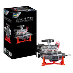 REVELL 1/4 VISIBLE V-8...