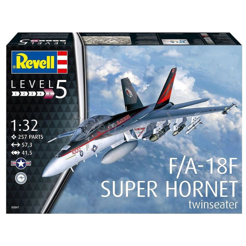 REVELL 1/32 F/A-18F SUPER HORNET (03847)