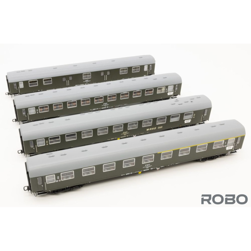 ROBO 20021 "Ost-West-Expres" / s osvětlením (sada 4 vagonů)