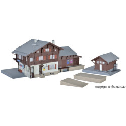 KIBRI 39370 H0 RAILROAD STATION OBERRIED