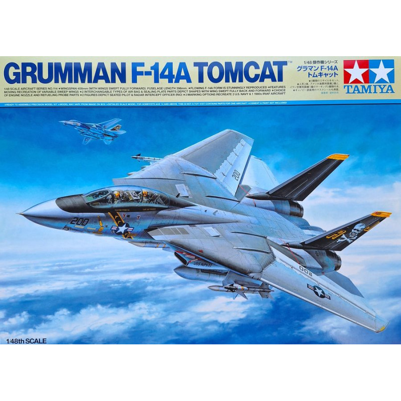 TAMIYA 1/48 GRUMMAN F-14 TOMCAT (61114)