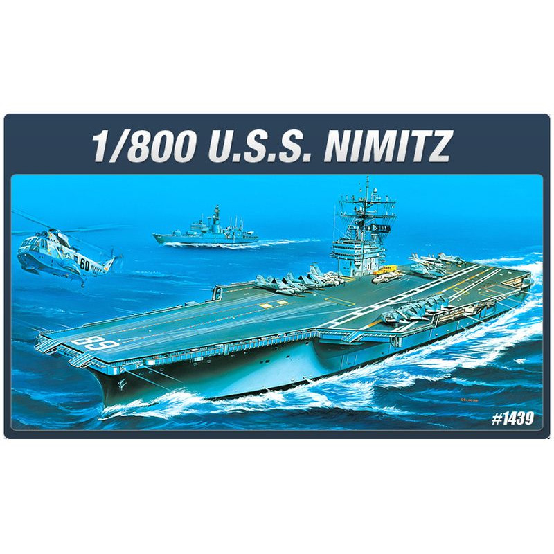 ACADEMY 1/800 CVN-68 USS NIMITZ (14213)