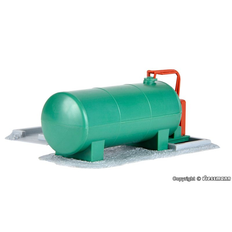 KIBRI 39932 H0 GAS STATION SCHWARZ