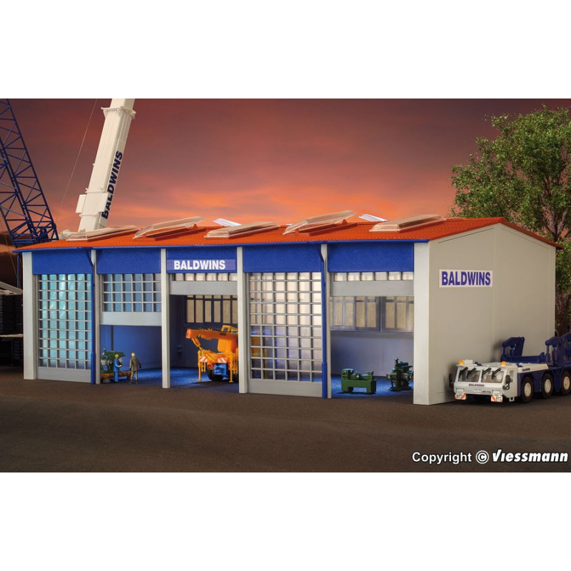 KIBRI 39212 H0 CAR HALL ( 5 stands )