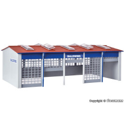 KIBRI 39212 H0 CAR HALL ( 5 stands )