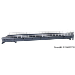 KIBRI 39705 H0 MOST KOLEJOWY STALOWY     (prosty - jednotorowy)