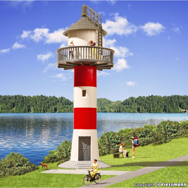 KIBRI 39152 H0 LIGHTHOUSE WITH ELBE