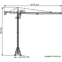 VĚŽOVÝ JEŘÁB KIBRI 10202 H0 LIEBHERR